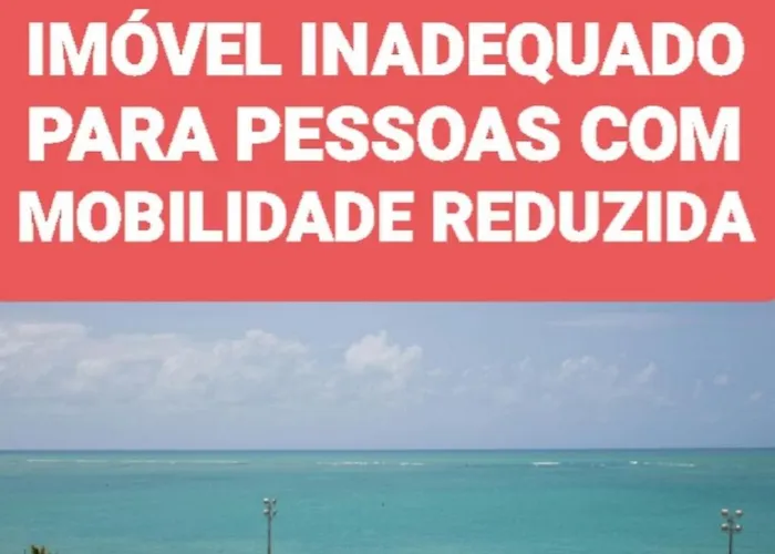 Na Beira Mar De Pajucara- Edif Neo- Apartamento Quarto E Sala -Tem Varanda- Vista Lateral Do Mar- Rua Julio Plech Filho 60 Esquina Com Avenida Doutor Antonio Gouveia - Consumo Eletrico E Pago No Ckeck-Out 1Kwh E 1,35 Reias - Tem Tela De Protecao